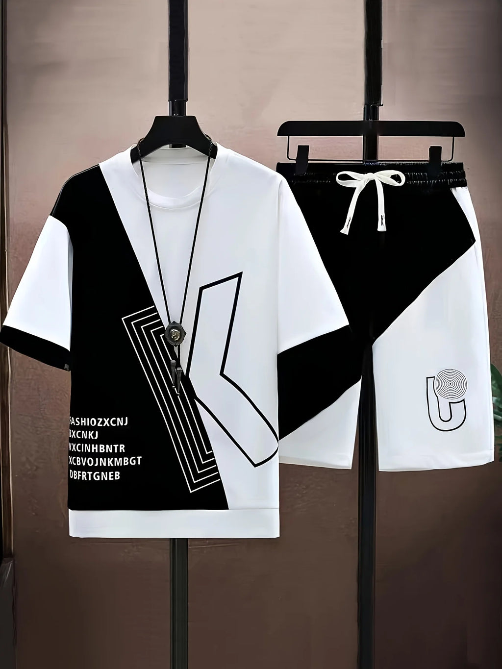 T-shirt à manches courtes avec pantalon cours