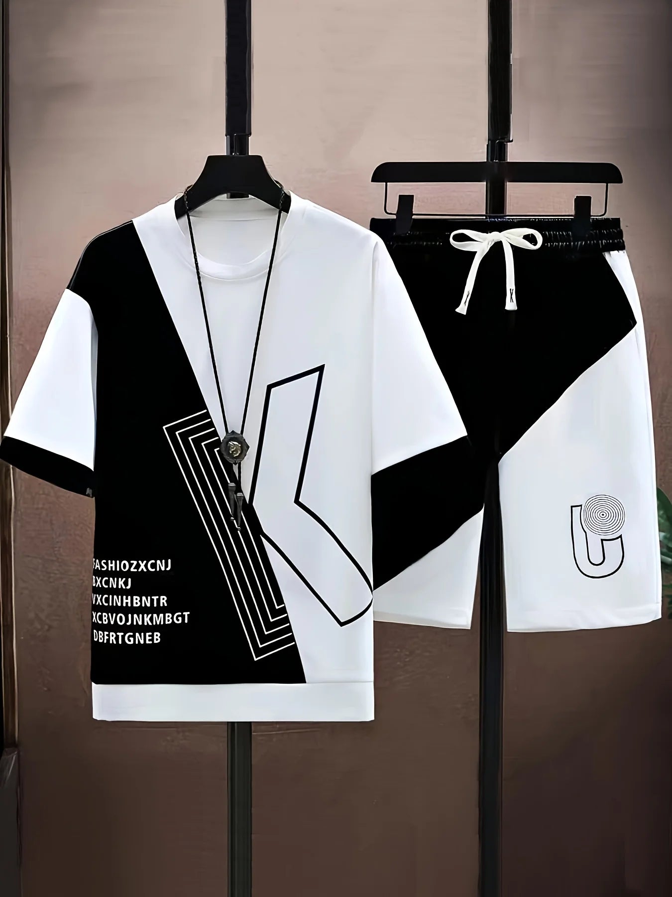 T-shirt à manches courtes avec pantalon cours