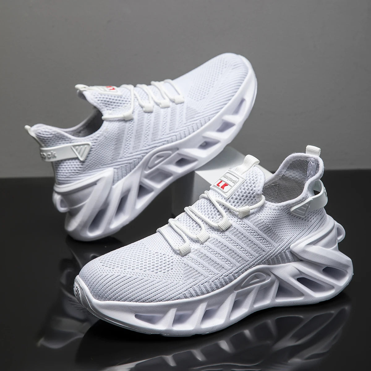 Baskets Mode Homme — Semelle Épaisse, Mesh Respirant, Toutes Saisons