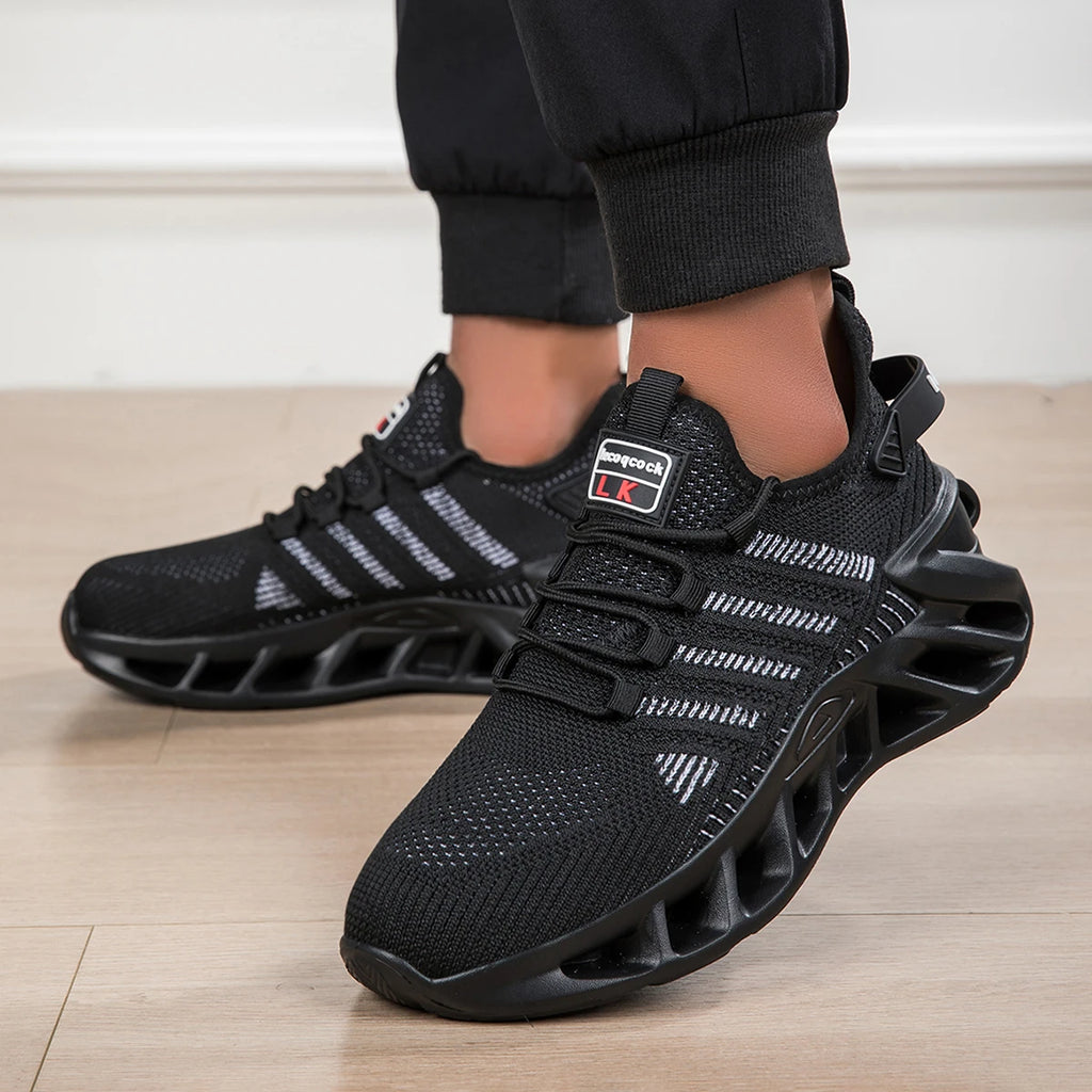 Baskets Mode Homme — Semelle Épaisse, Mesh Respirant, Toutes Saisons